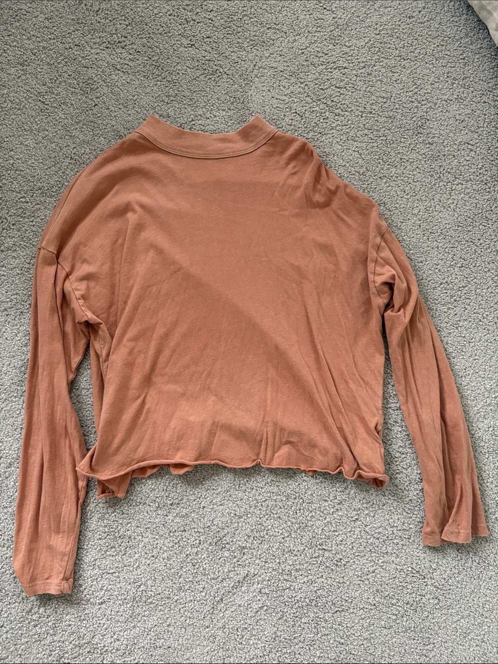aerie Long Sleeve Lightweight crop Top